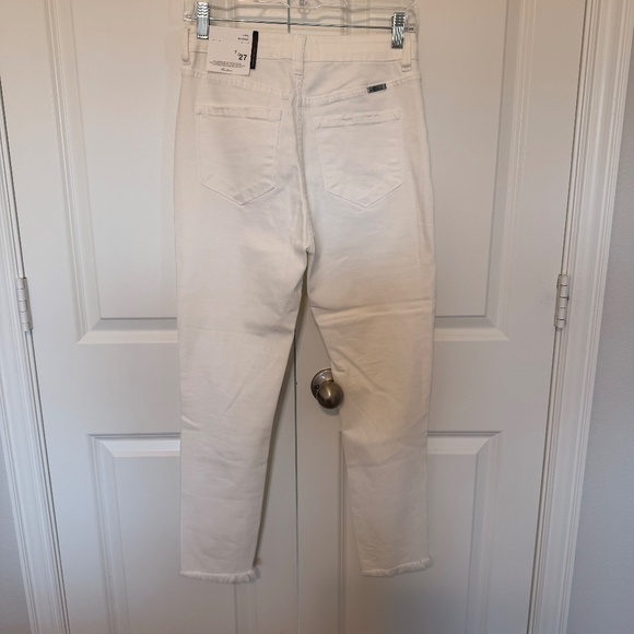 NWT kancan high rise ankle skinny white jeans - Picture 5 of 5
